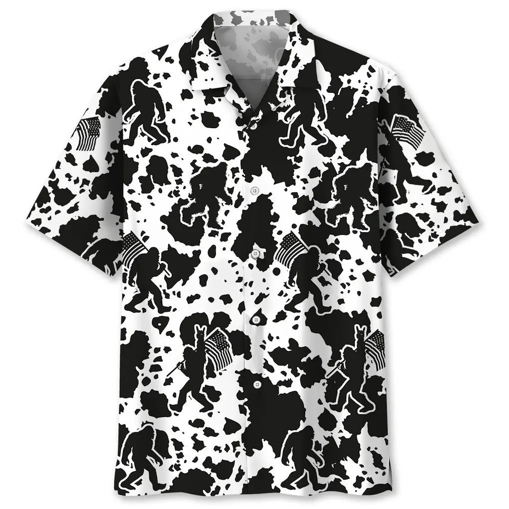 Hawaiian Shirt / Adults / S Bigfoot Believe Hawaiian Shirt