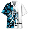Hawaiian Shirt / Adults / S Bigfoot Curling Tropical Hawaiian Shirt