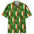 Hawaiian Shirt / Adults / S Bigfoot Green Irish St.Patrick Day Hawaiian Shirt