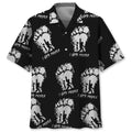 Hawaiian Shirt / Adults / S Bigfoot I Hate People Hawaiian Shirt