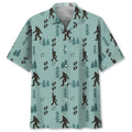 Hawaiian Shirt / Adults / S Bigfoot Pine Hawaiian Shirt