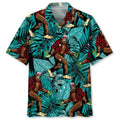 Hawaiian Shirt / Adults / S Bigfoot With Pickle Hawaiian Shirt