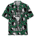 Hawaiian Shirt / Adults / S Billiard Break Hawaiian Shirt