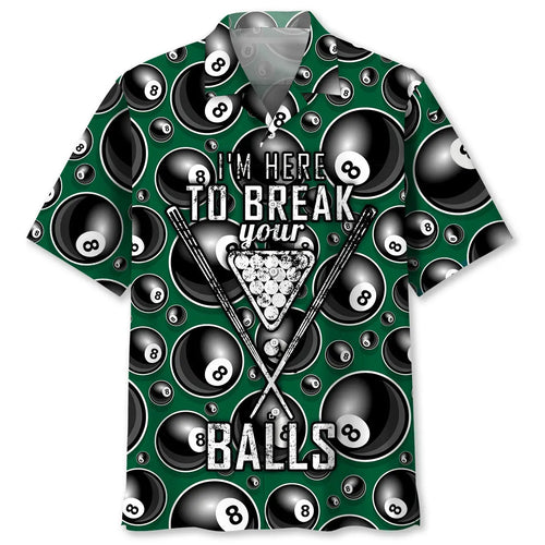 Hawaiian Shirt / Adults / S Billiard Break Hawaiian Shirt