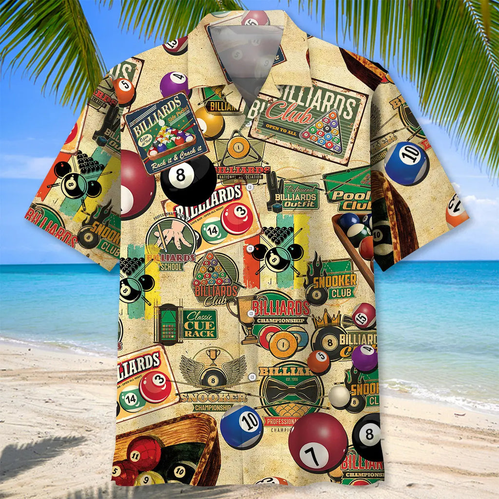 Billiard Vintage Hawaiian Shirt
