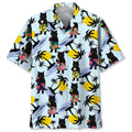 Hawaiian Shirt / Adults / S Black Cat Summer Hawaiian Shirt