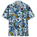 Hawaiian Shirt / Adults / S Blue Style Cocktail Bartender Hawaiian Shirt
