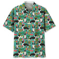 Hawaiian Shirt / Adults / S Border Collie Hawaiian Beach Hawaiian Shirt