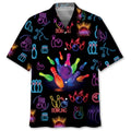 Hawaiian Shirt / Adults / S Bowling Neon Hawaiian Shirt