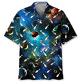 Hawaiian Shirt / Adults / S Bowling Space Hawaiian Shirt