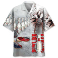 Hawaiian Shirt / Adults / S Bowling Vintage Hawaiian Shirt