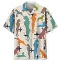 Hawaiian Shirt / Adults / S Boxer Colorful Hawaiian Shirt