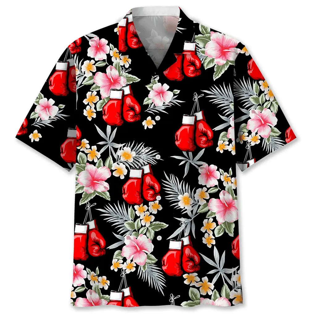 Hawaiian Shirt / Adults / S Boxing Flower Hawaiian Shirt