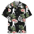 Hawaiian Shirt / Adults / S Boxing Nature Flower Hawaiian Shirt