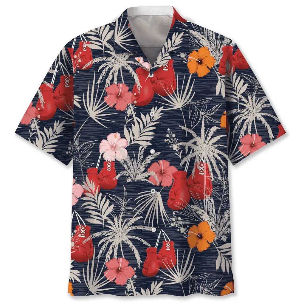 Hawaiian Shirt / Adults / S Boxing Nature Hawaiian Shirt