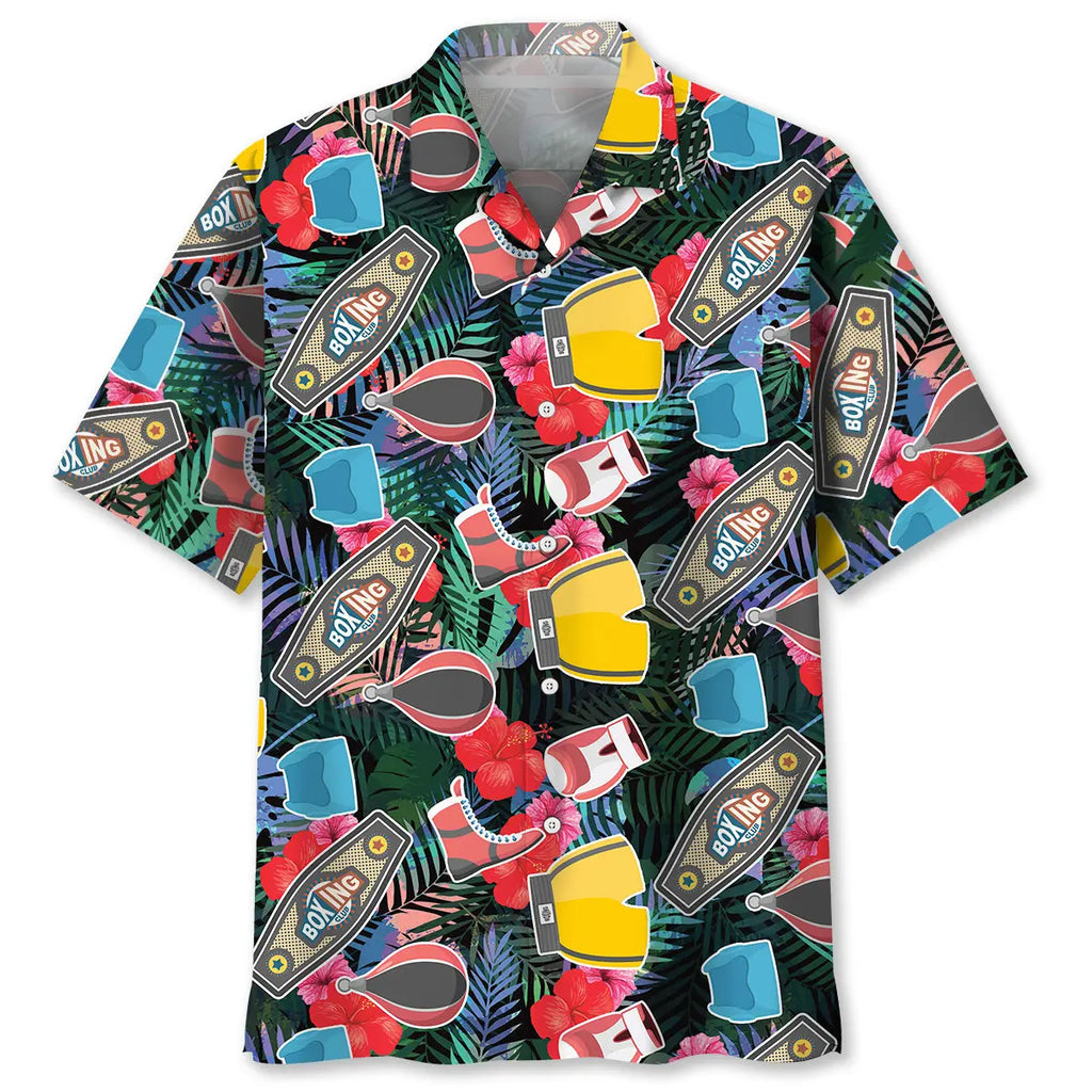 Hawaiian Shirt / Adults / S Boxing Tropical Hawaiian Shirt