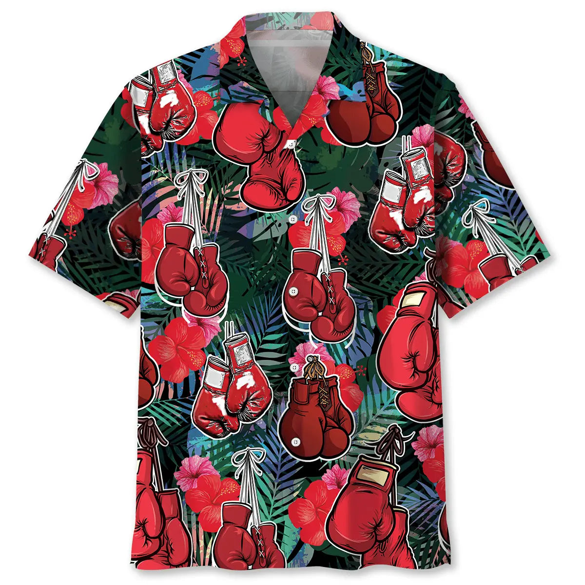 Hawaiian Shirt / Adults / S Boxing Tropical Hawaiian Shirt