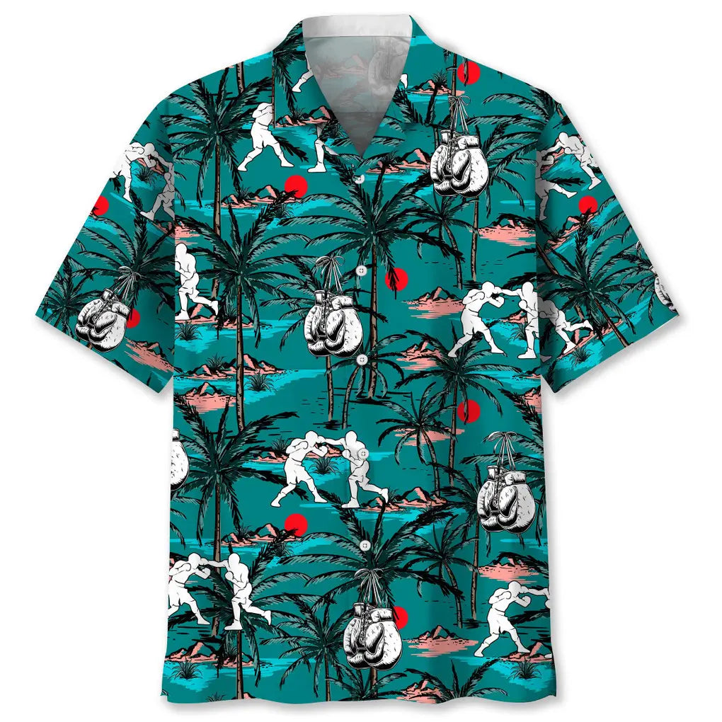 Hawaiian Shirt / Adults / S Boxing Vintage Hawaiian Shirt