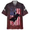 Hawaiian Shirt / Adults / S Bull Riding Usa Hawaiian Shirt