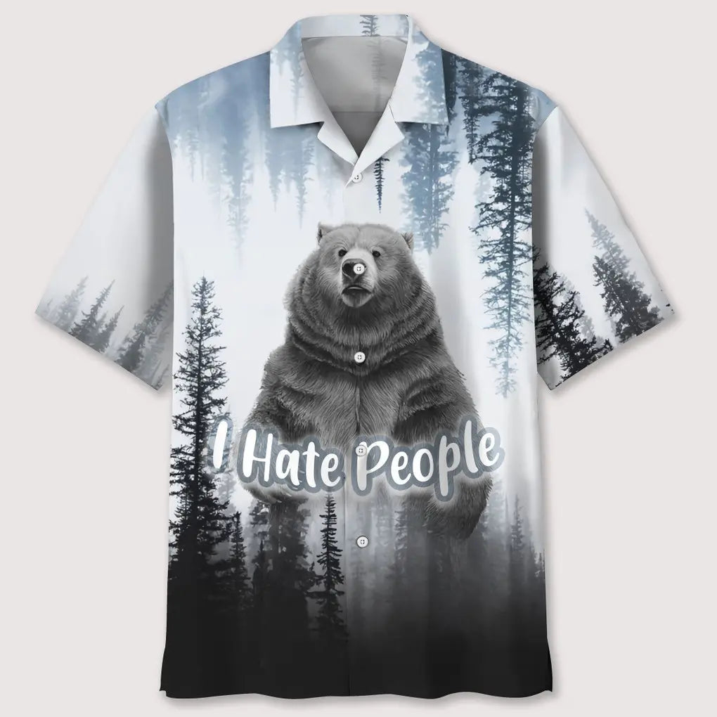 Hawaiian Shirt / Adults / S Camping I Hate People Hawaiian Shirt