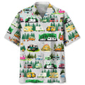 Hawaiian Shirt / Adults / S Camping Lovers Hawaiian Shirt