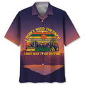 Hawaiian Shirt / Adults / S Camping Vintage Hawaiian Shirt