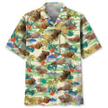 Hawaiian Shirt / Adults / S Capybara Tropical Hawaiian Shirt