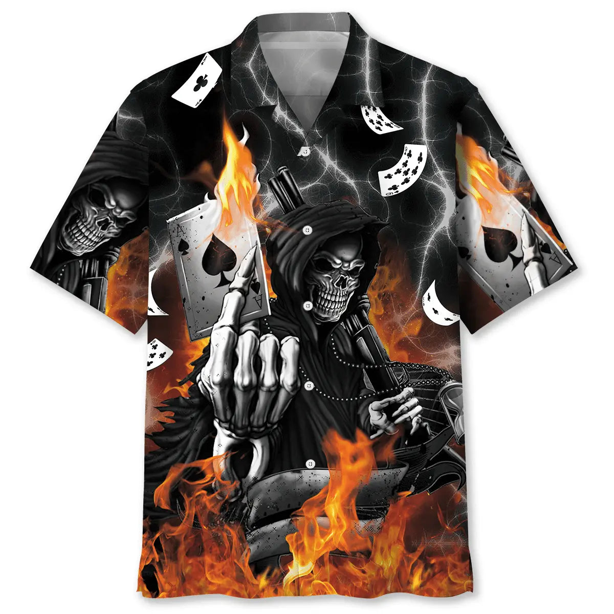 Hawaiian Shirt / Adults / S Casino Devil Hawaiian Shirt