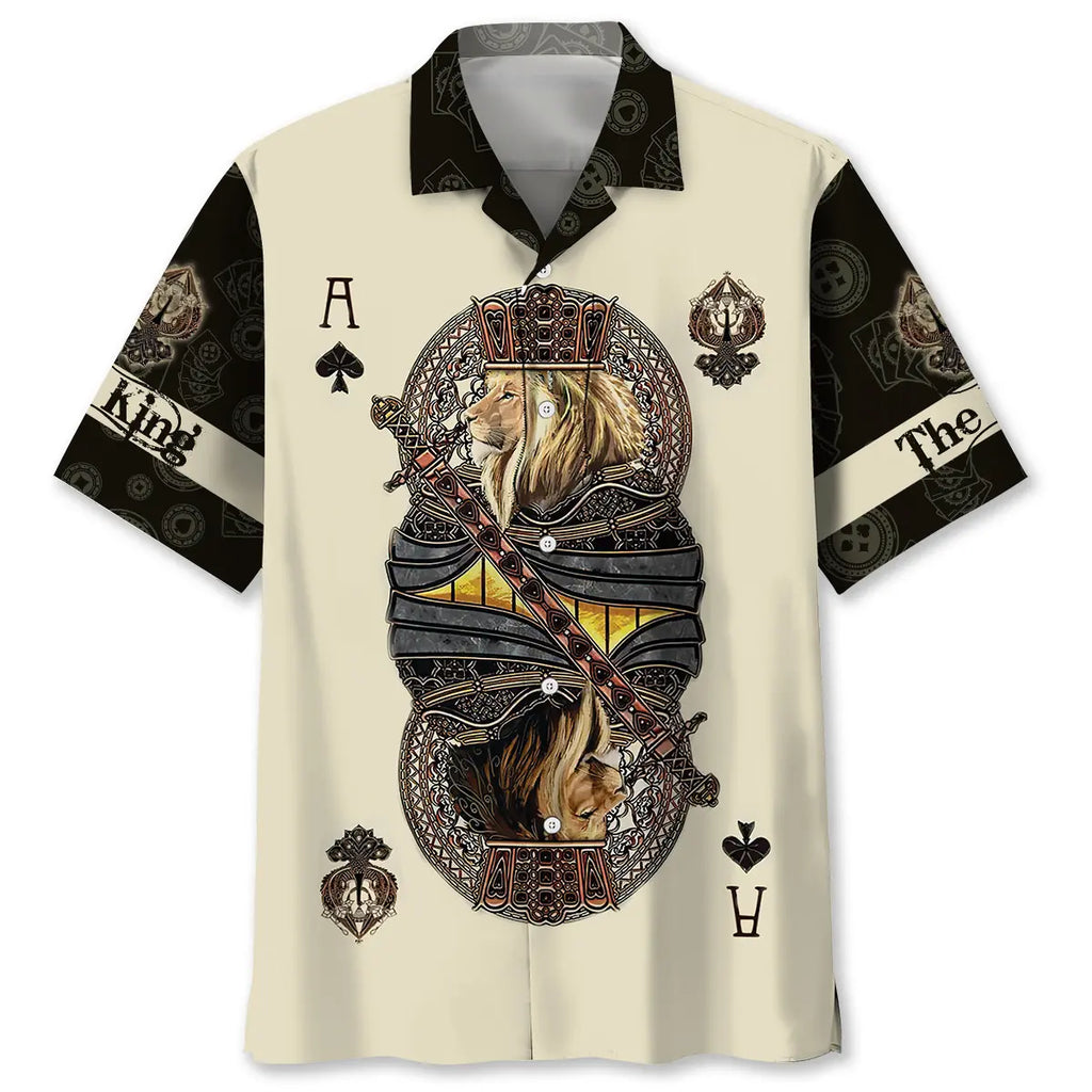 Hawaiian Shirt / Adults / S Casino King Hawaiian Shirt