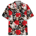 Hawaiian Shirt / Adults / S Cat Rose Hawaiian Shirt