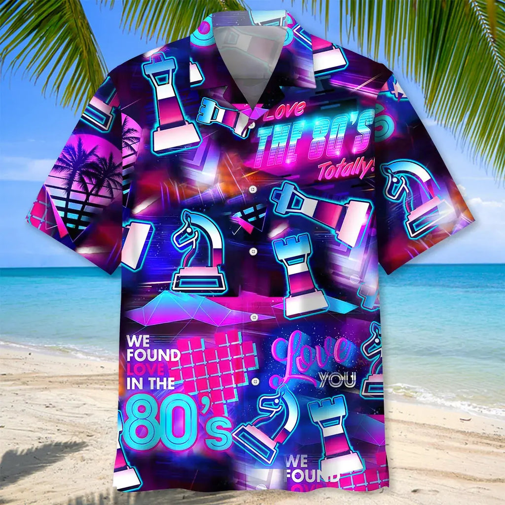 Chess 80S Hawaiian Shirt