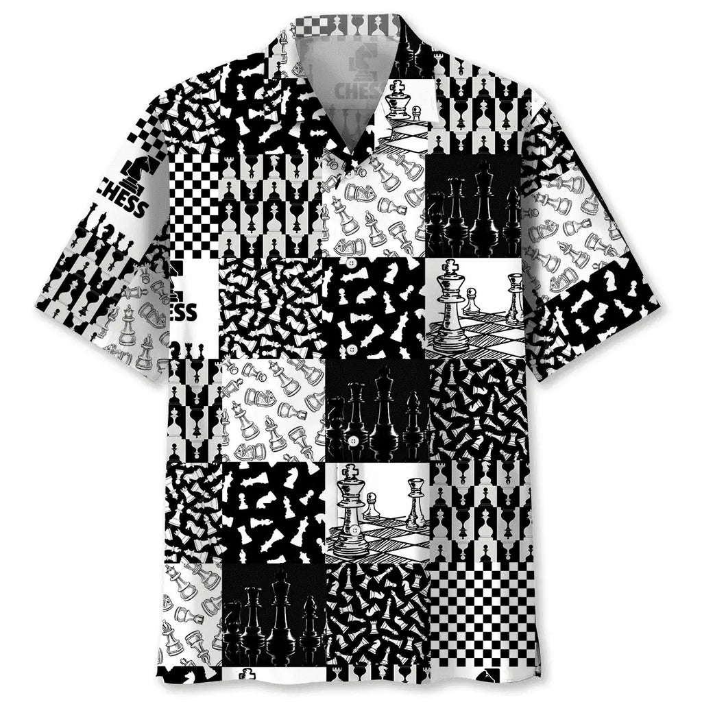 Hawaiian Shirt / Adults / S Chess Caro Hawaiian Shirt