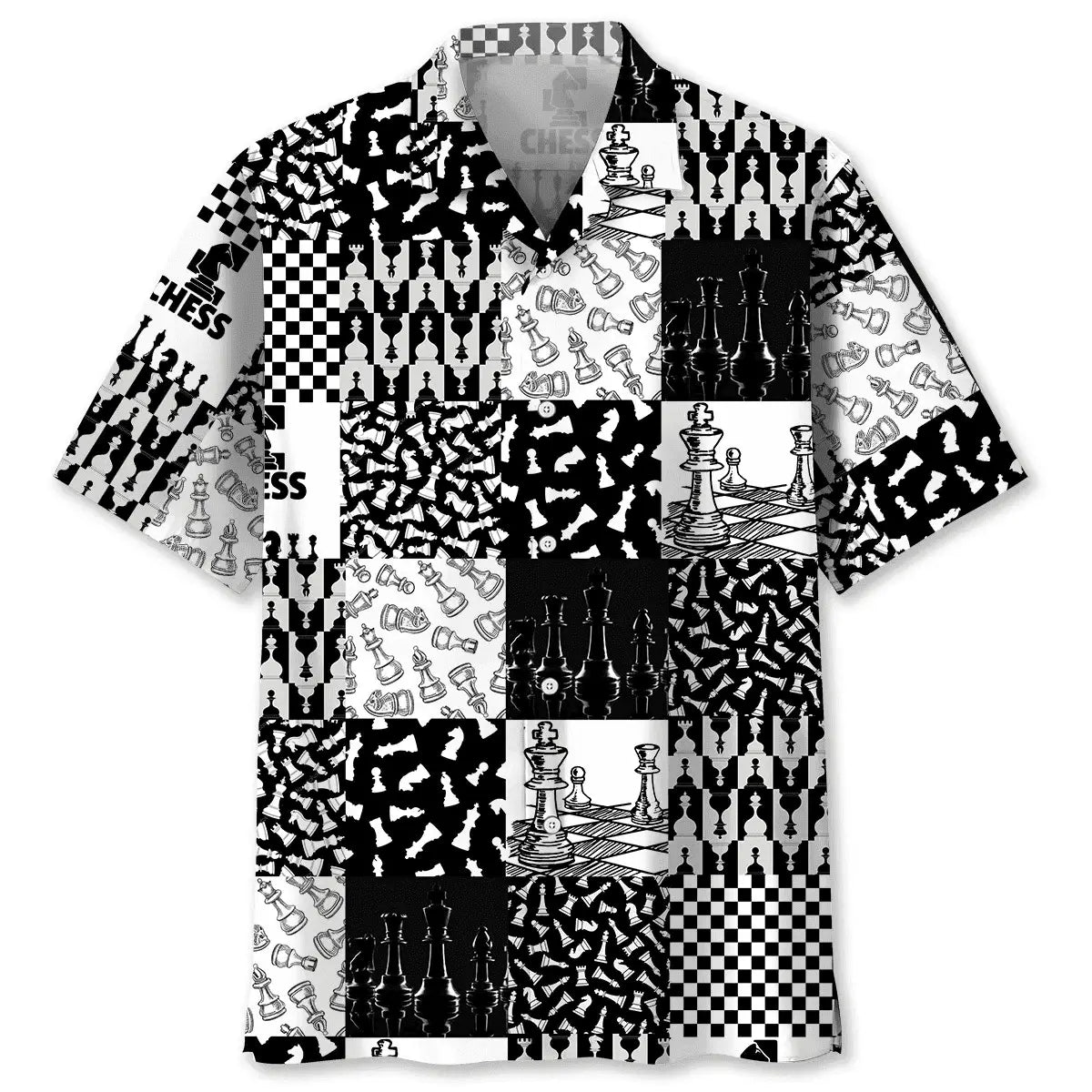 Hawaiian Shirt / Adults / S Chess Caro Hawaiian Shirt