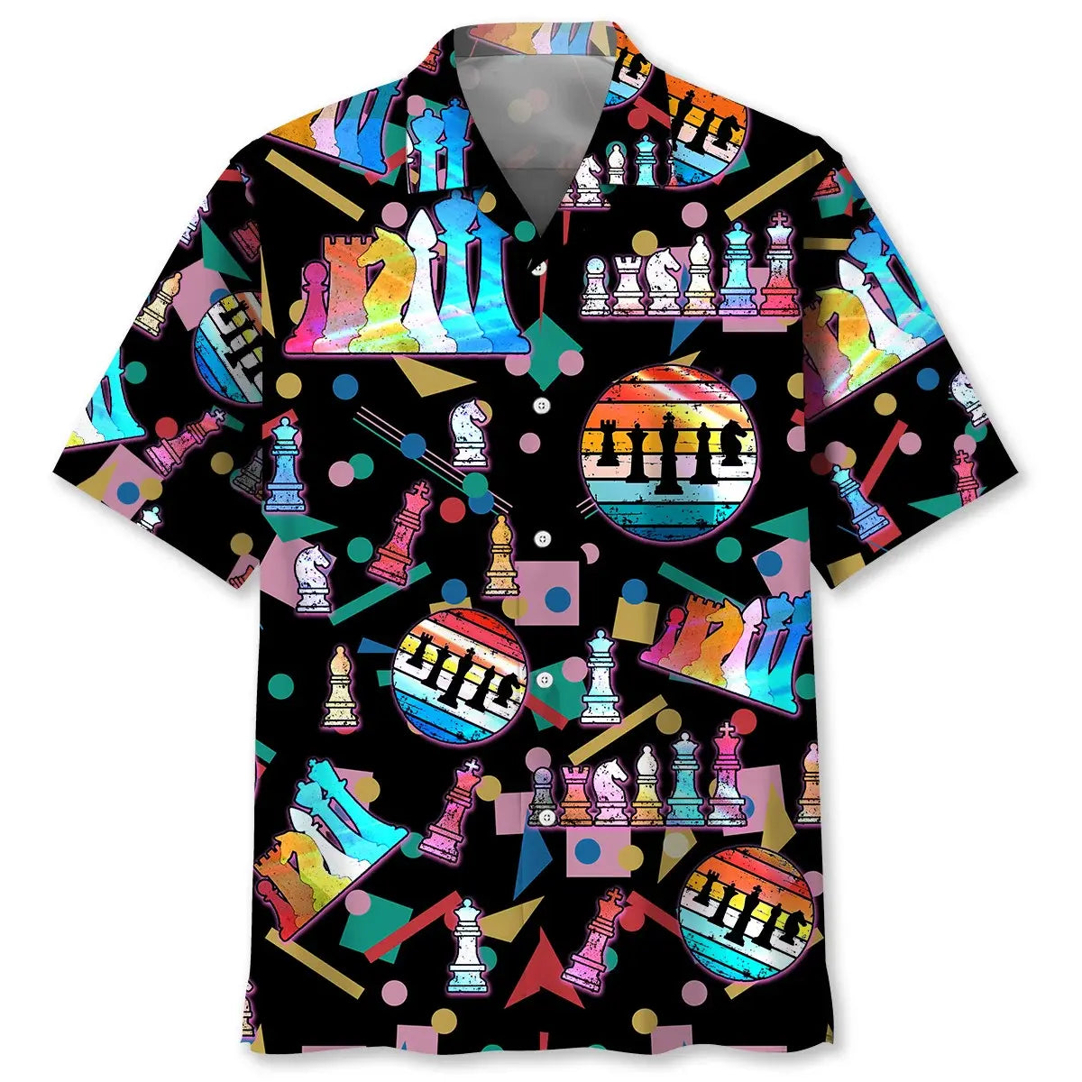 Hawaiian Shirt / Adults / S Chess Color Hawaiian Shirt