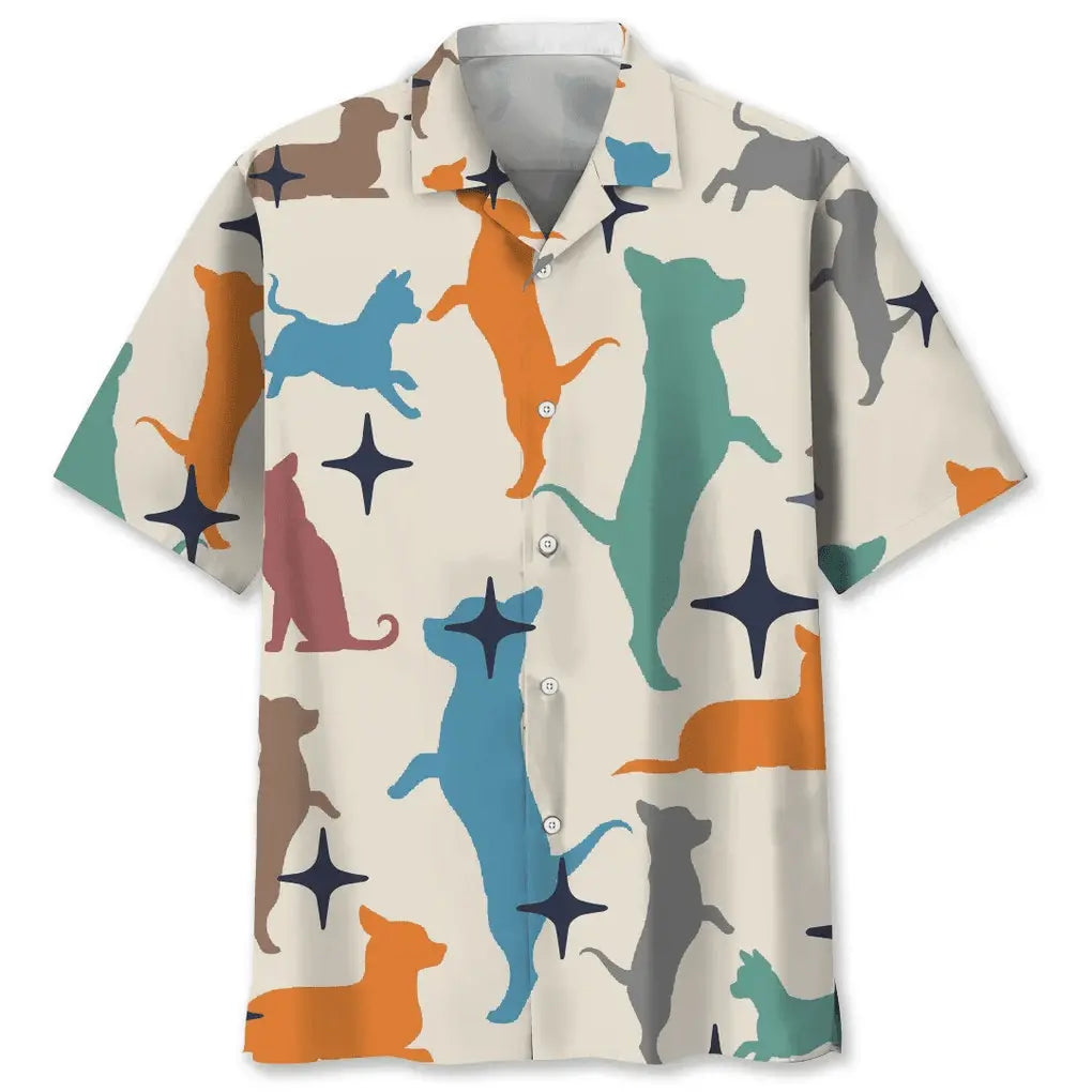 Hawaiian Shirt / Adults / S Chiahuahua Colorful Hawaiian Shirt