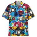 Hawaiian Shirt / Adults / S Colorful Camera Tropical Hawaiian Shirt