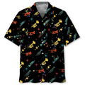 Hawaiian Shirt / Adults / S Colorful Star Trumpet Hawaiian Shirt