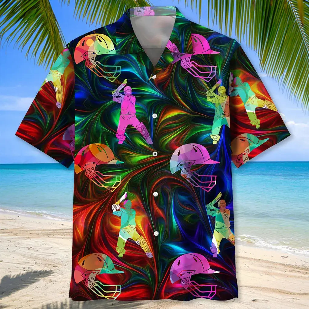 Cricket Color Hawaiian Shirt