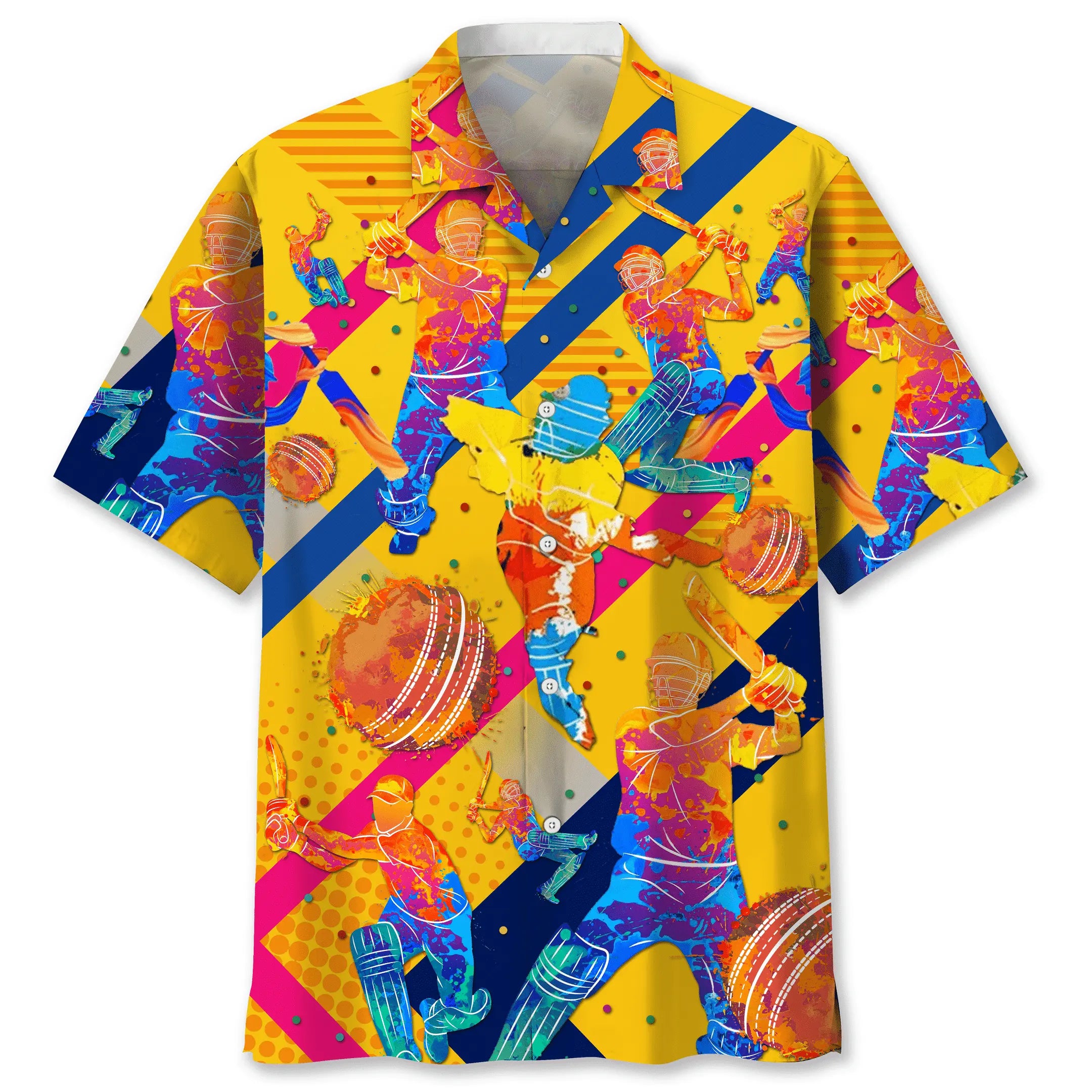 Hawaiian Shirt / Adults / S Cricket Color Hawaiian Shirt