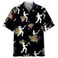 Hawaiian Shirt / Adults / S Cricket Hawaiian Nature Hawaiian Shirt