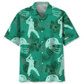 Hawaiian Shirt / Adults / S Cricket Kelly Green Hawaiian Shirt