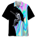 Hawaiian Shirt / Adults / S Cricket Liquid Metal Hawaiian Shirt