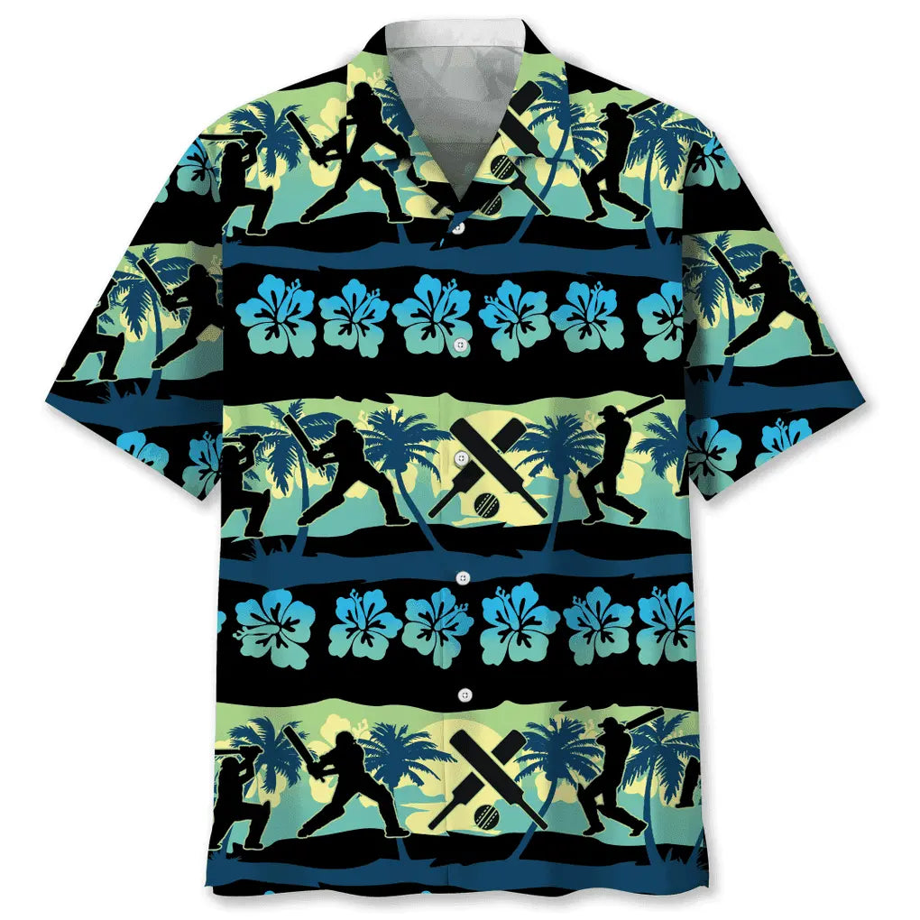 Hawaiian Shirt / Adults / S Cricket Nature Beach Hawaiian Shirt