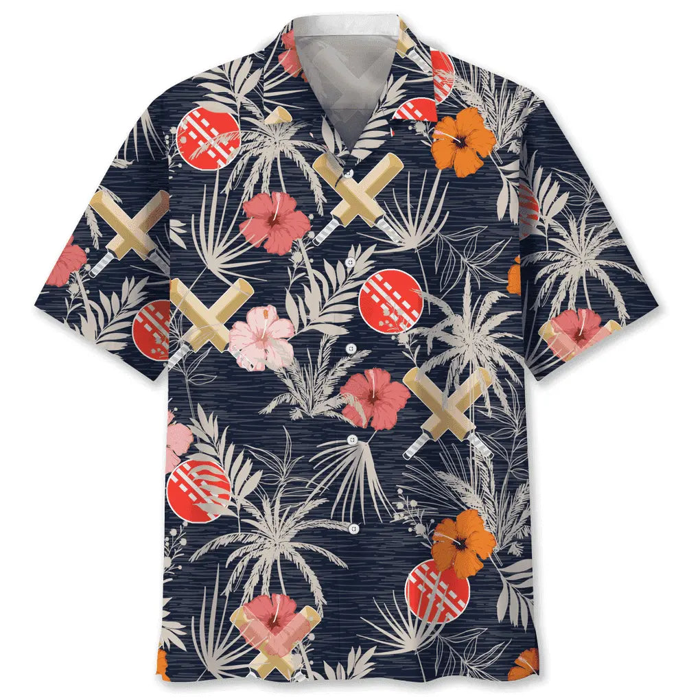 Hawaiian Shirt / Adults / S Cricket Nature Hawaiian Shirt