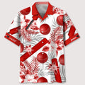 Hawaiian Shirt / Adults / S Cricket Red Hawaiian Shirt