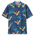 Hawaiian Shirt / Adults / S Cricket Tropical Hawaiian Shirt