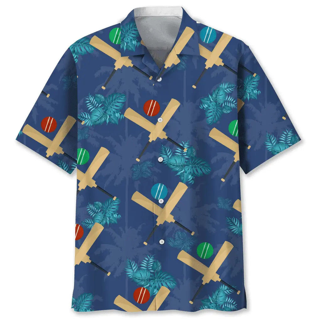 Hawaiian Shirt / Adults / S Cricket Tropical Hawaiian Shirt
