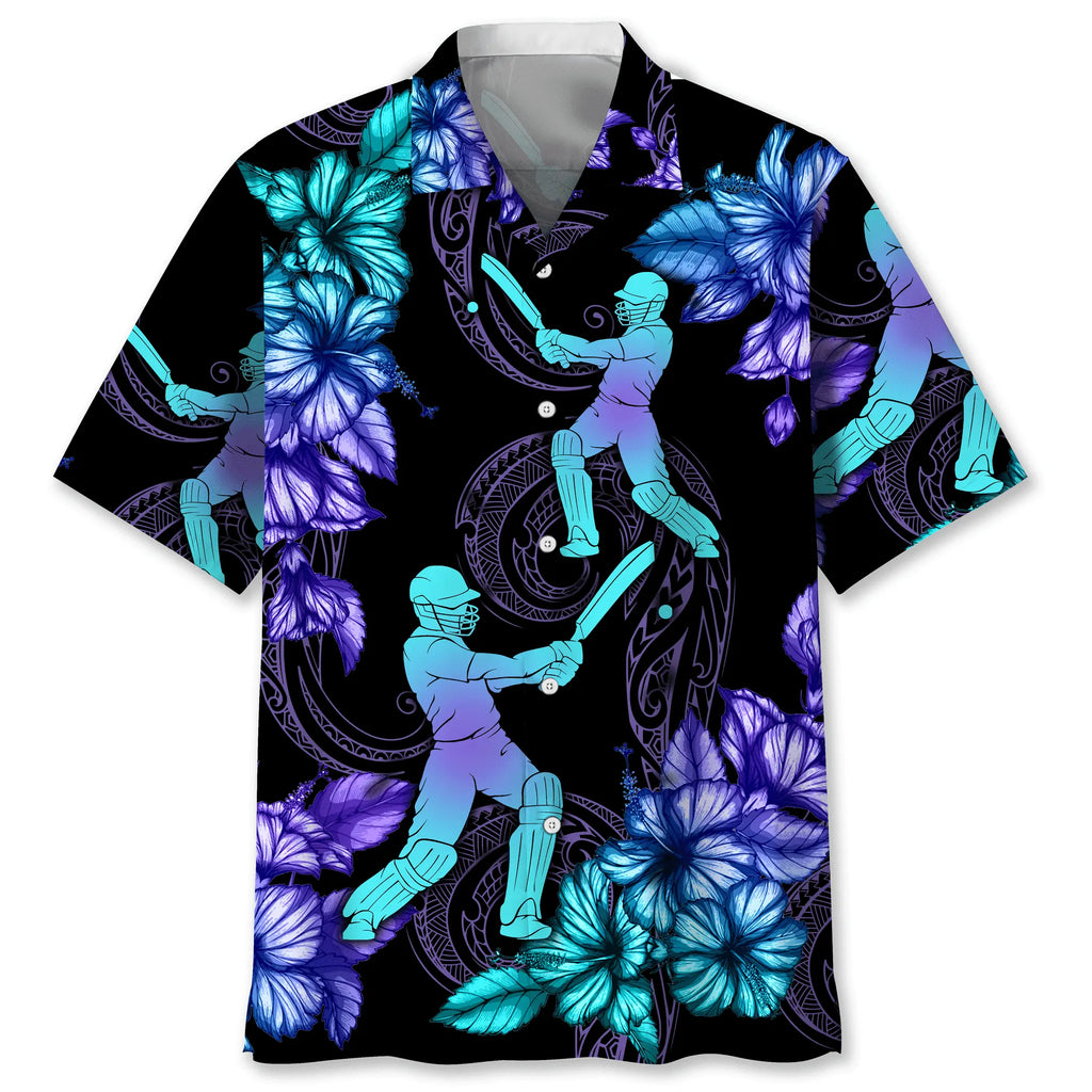 Hawaiian Shirt / Adults / S Cricket Tropical Hawaiian Shirt