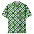 Hawaiian Shirt / Adults / S Cross St.Patrick Day Hawaiian Shirt