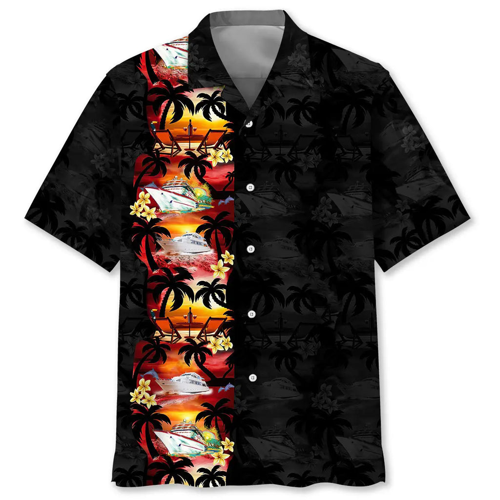 Hawaiian Shirt / Adults / S Cruise Flower Hawaiian Shirt